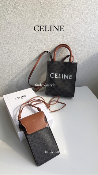 令人愛不釋手的Celine老花包🎉 mini tote / 手機包 輕鬆出門好搭配✅