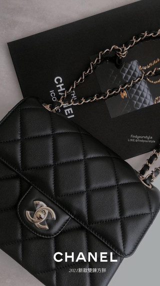 Chanel 2021新款方包 肩背、斜背一次搞定❤️
