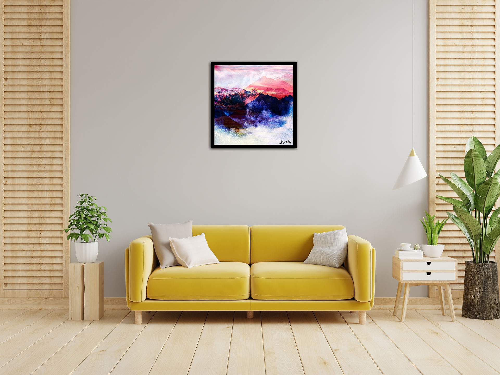 From Nothing To Something To Summit - Contemporary Digital Fine Art by Charlie Wall