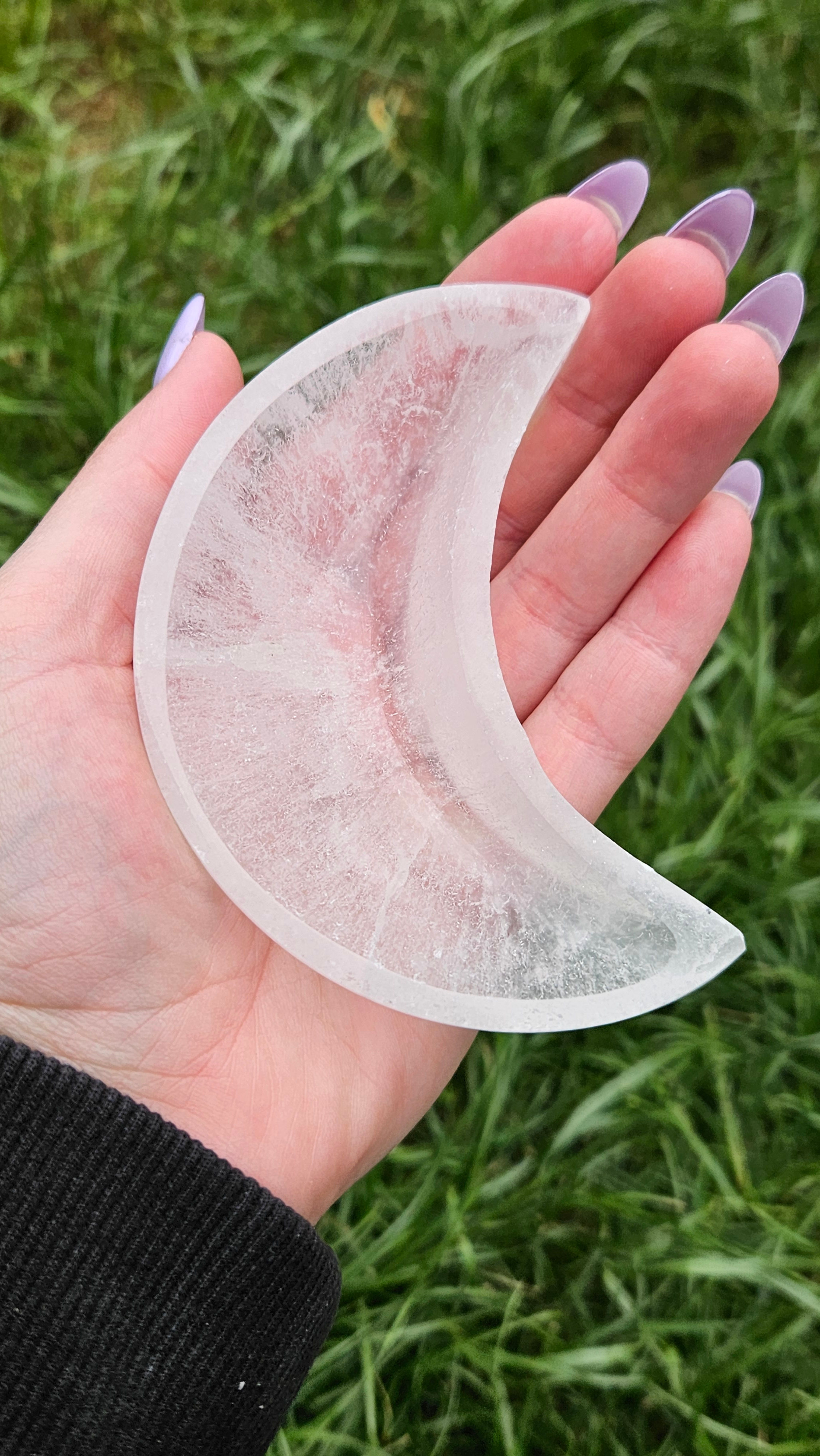 Selenite Mini Moon Bowl