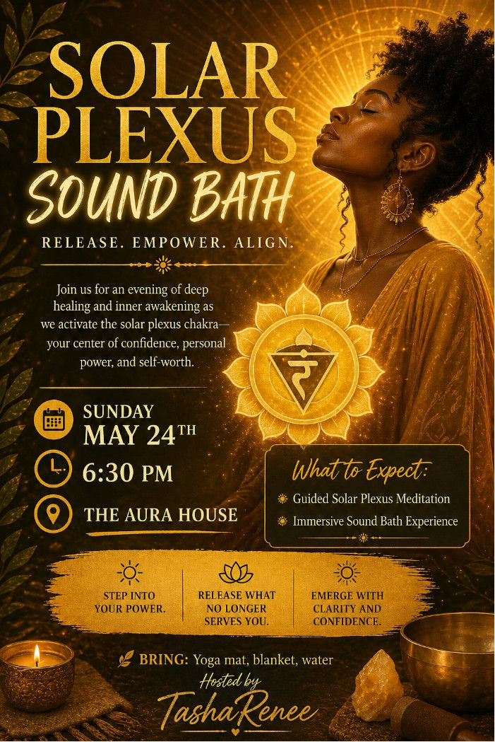 Solar Plexus Sound Bath with Tasha Renee