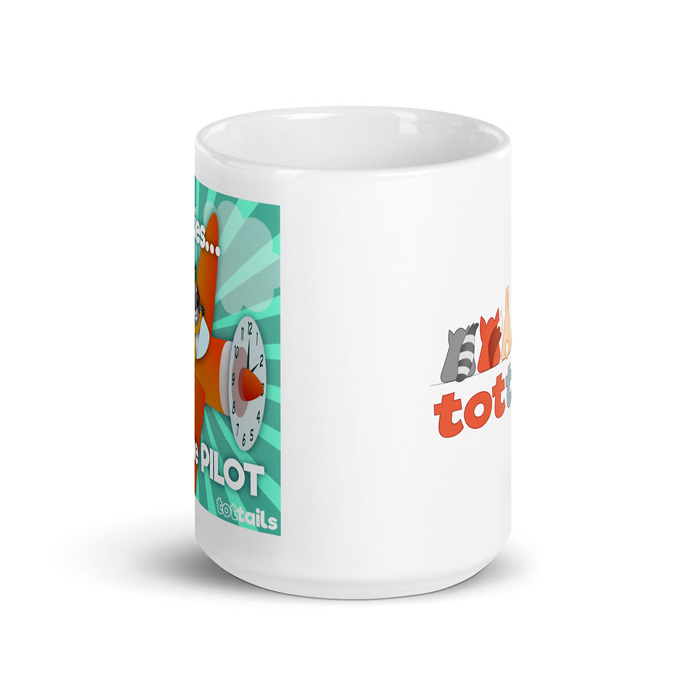 Thumbnail: Tot Tails Mug- Time Flies...