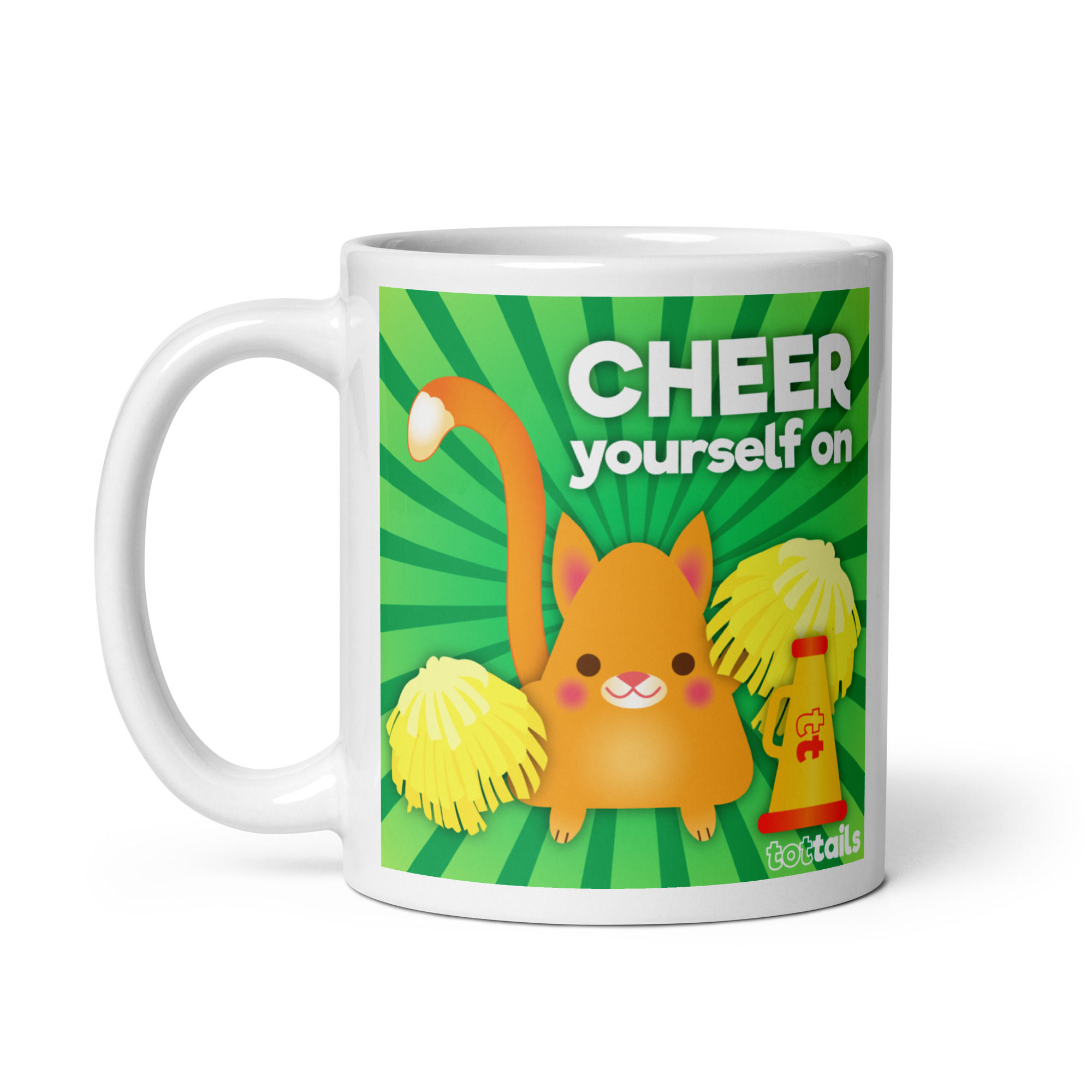 Tot Tails Mug- Cheer Yourself On