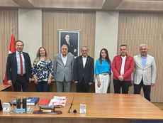 KAPTİD Heyeti, Ticaret Odası Başkanı Parmaksız ile Buluştu
