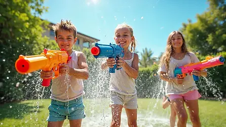 Guerras con pistolas de agua