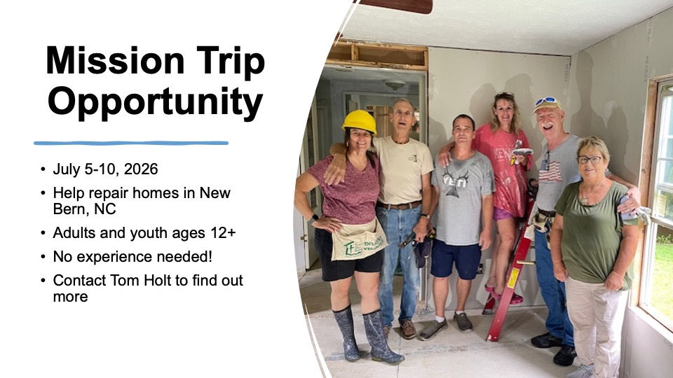 Summer Mission Trip