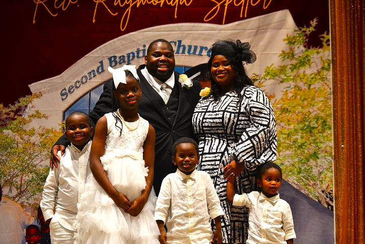 Pastor Raymonda Speller and Family