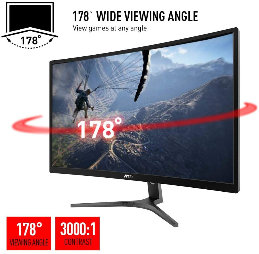 Msi Optix G241vc 24inch Full Hd Curved Monitor Tech Ace Msi Optix G241vc 24inch Full Hd Curved Monitor Tech Ace