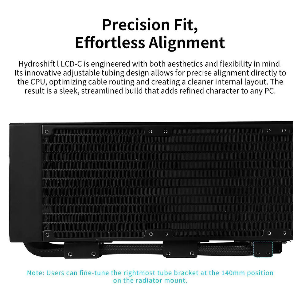 Thumbnail: Lian Li Hydroshift II LCD-C 360CL RGB Black