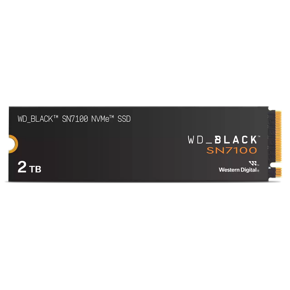 WD BLACK SN7100 2TB PCIe Gen4 NVMe™ M.2 SSD