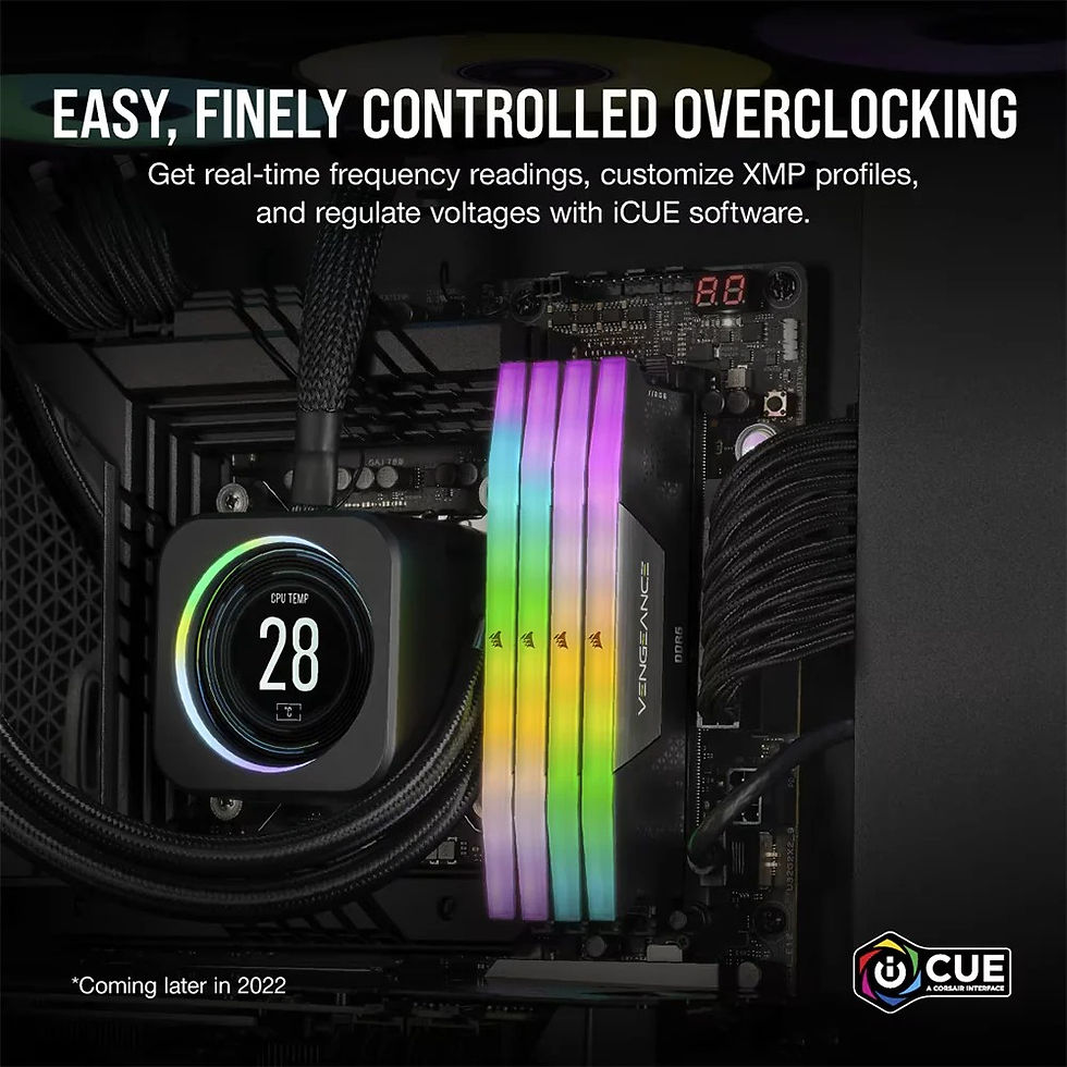 Thumbnail: Corsair Vengeance RGB 16GB DDR5 6000MHz Black