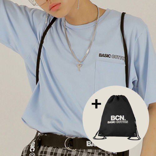 サムネイル： BASIC COTTON Tシャツ バッグパック セット 