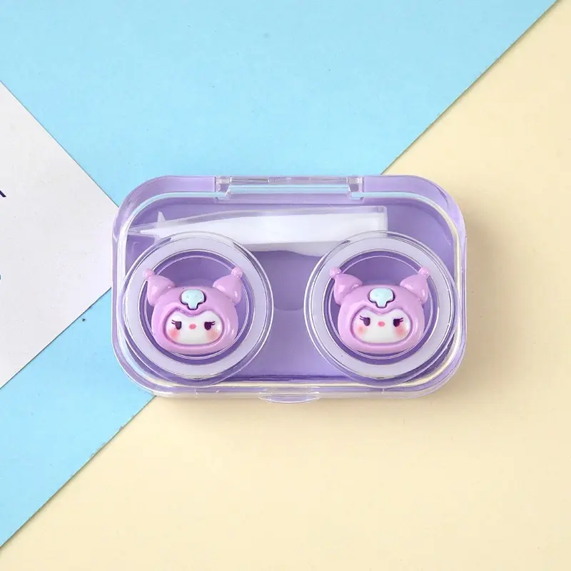 Miniature : Boîte de Rangement pour Lentilles de Contact Sanrio – Kawaii & Pratique !
