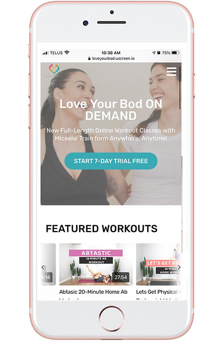 New On Demand Workout Videos by Micaela