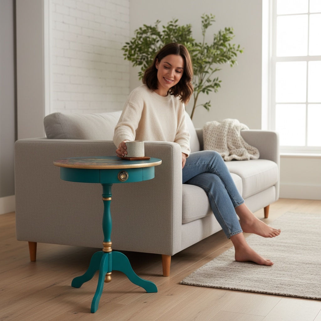 Ornate Horse Wine Table