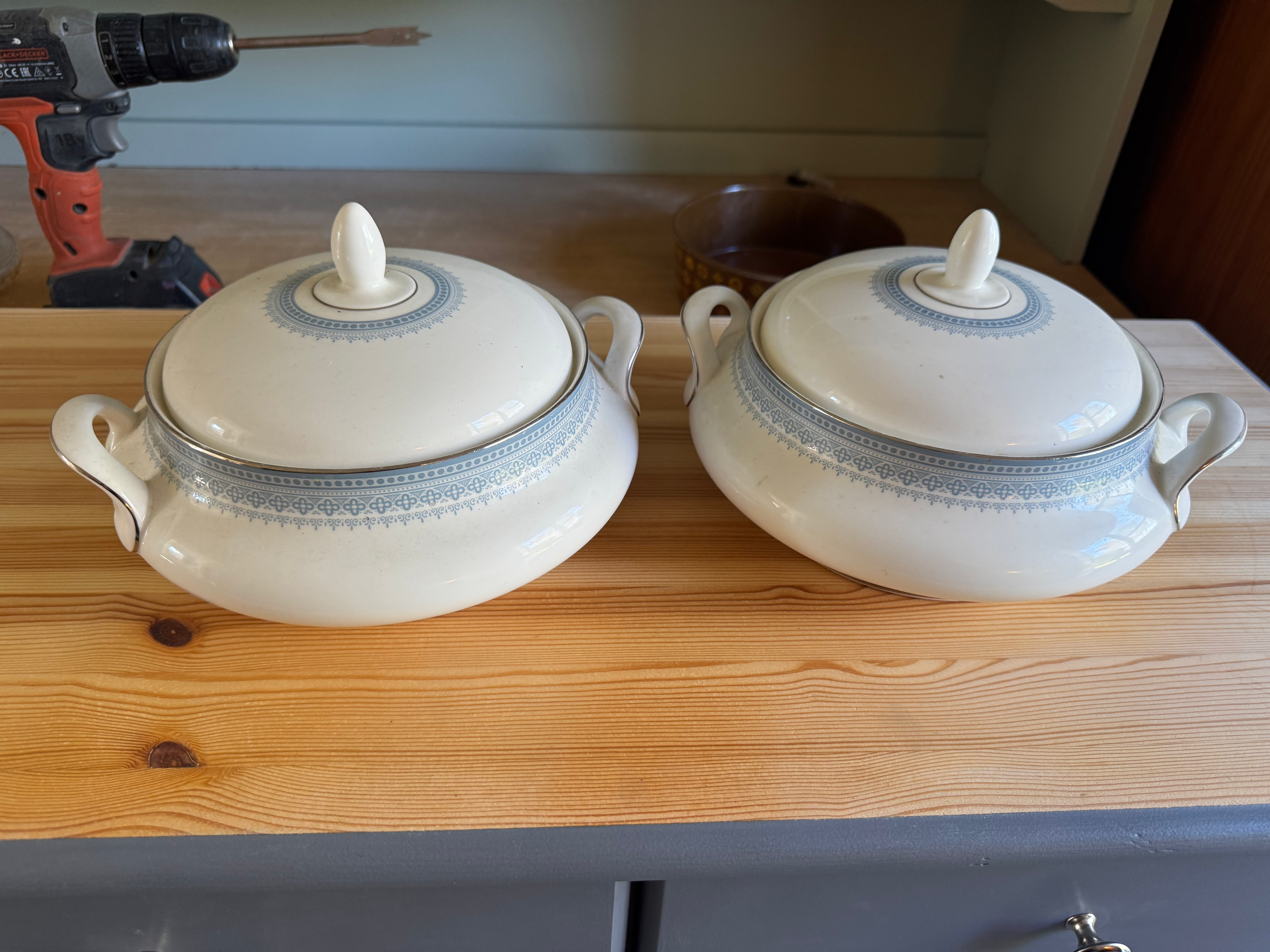 Royal Doulton Lorraine Tureens x 2