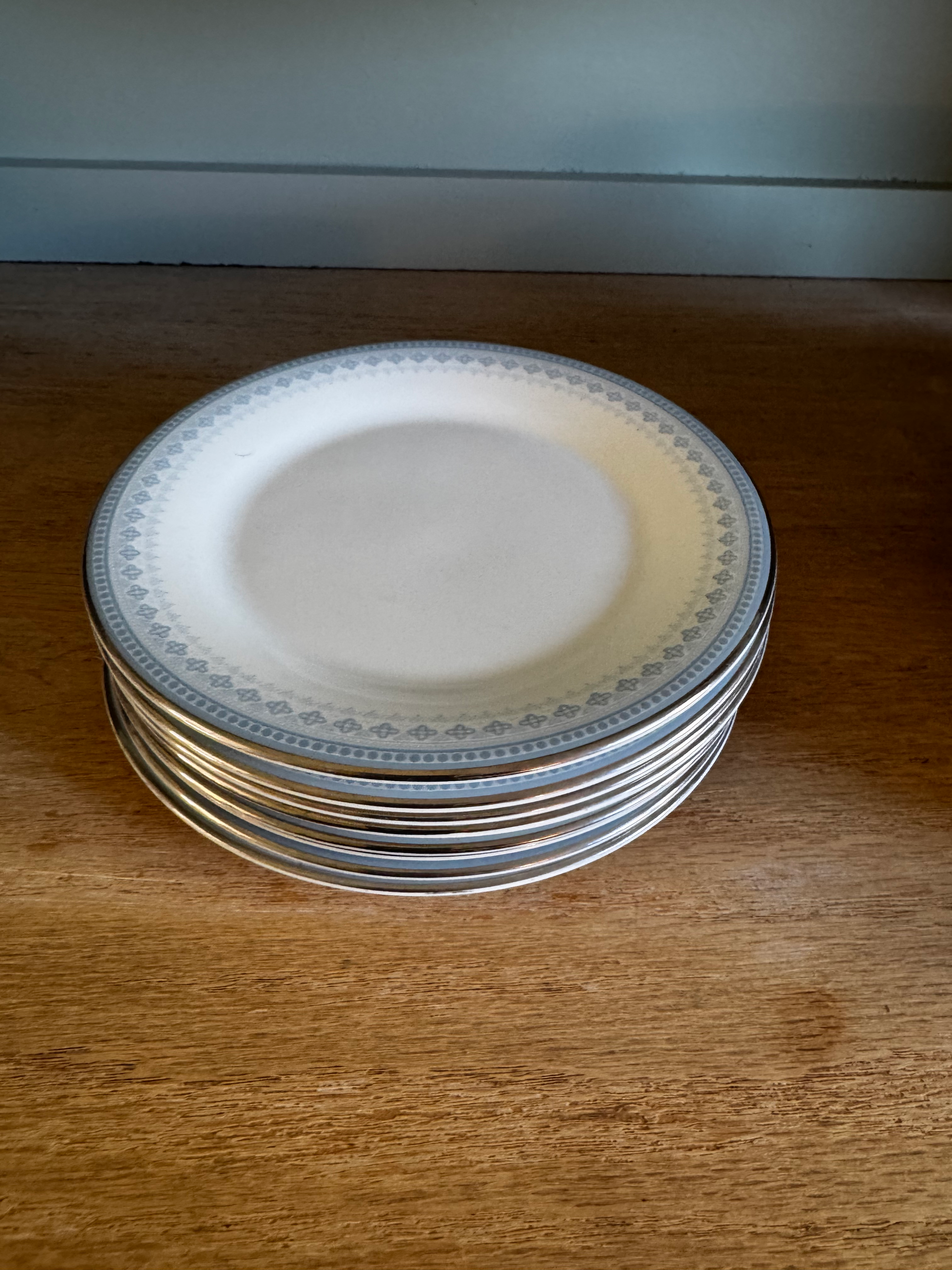Royal Doulton Lorraine Side Plates x 8