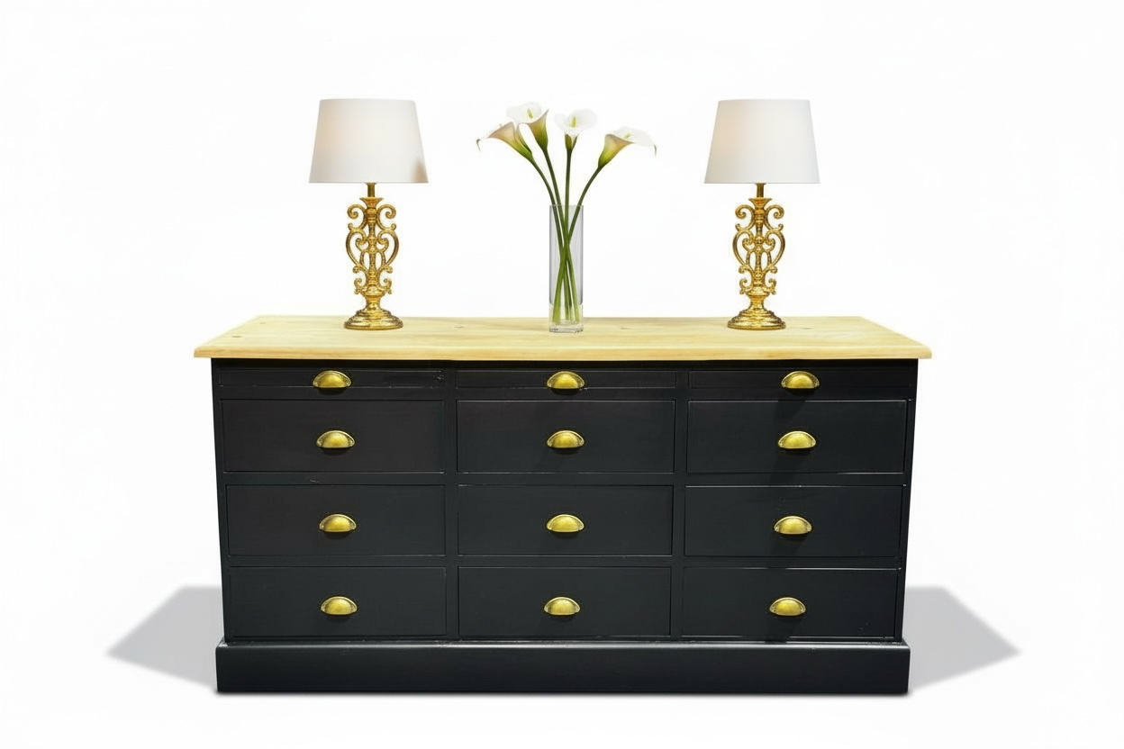 Solid Country Pine Merchant Chest