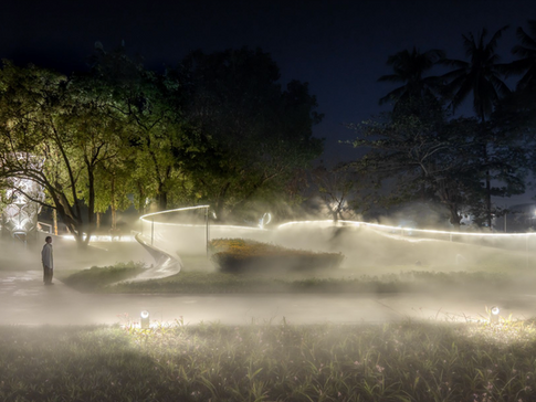 Landscape lighting design received Muse Awards and A’design Award