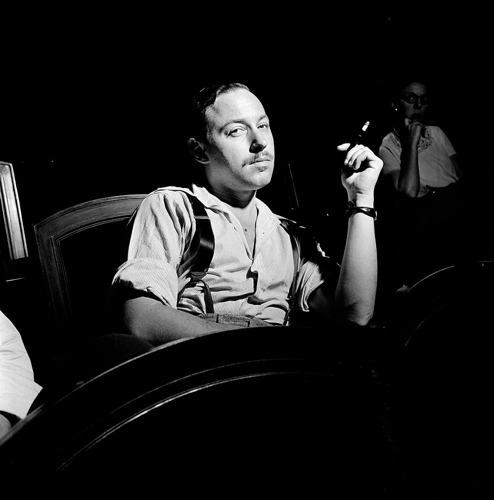 Tennessee Williams Watches Orpheus Descending into Failure