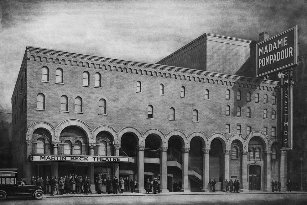 The Martin Beck Theatre Becomes a Home for Actors and Playwrights