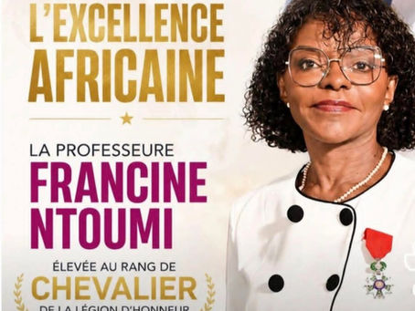 Francine Ntoumi distinguée par la France pour son apport à la science mondiale