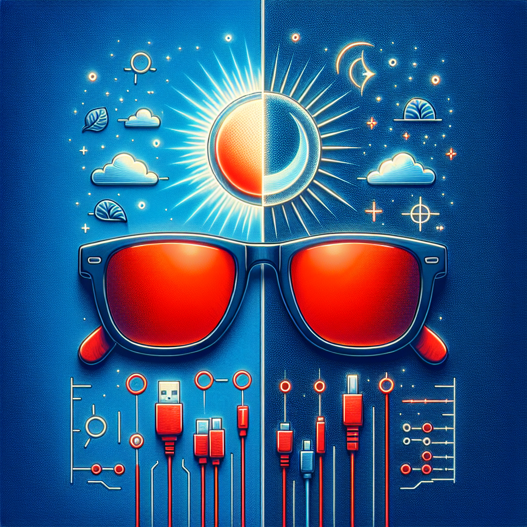 Red Lens Glasses