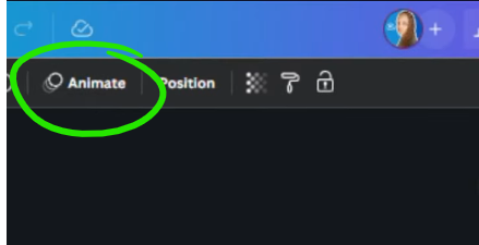 Animate toolbar