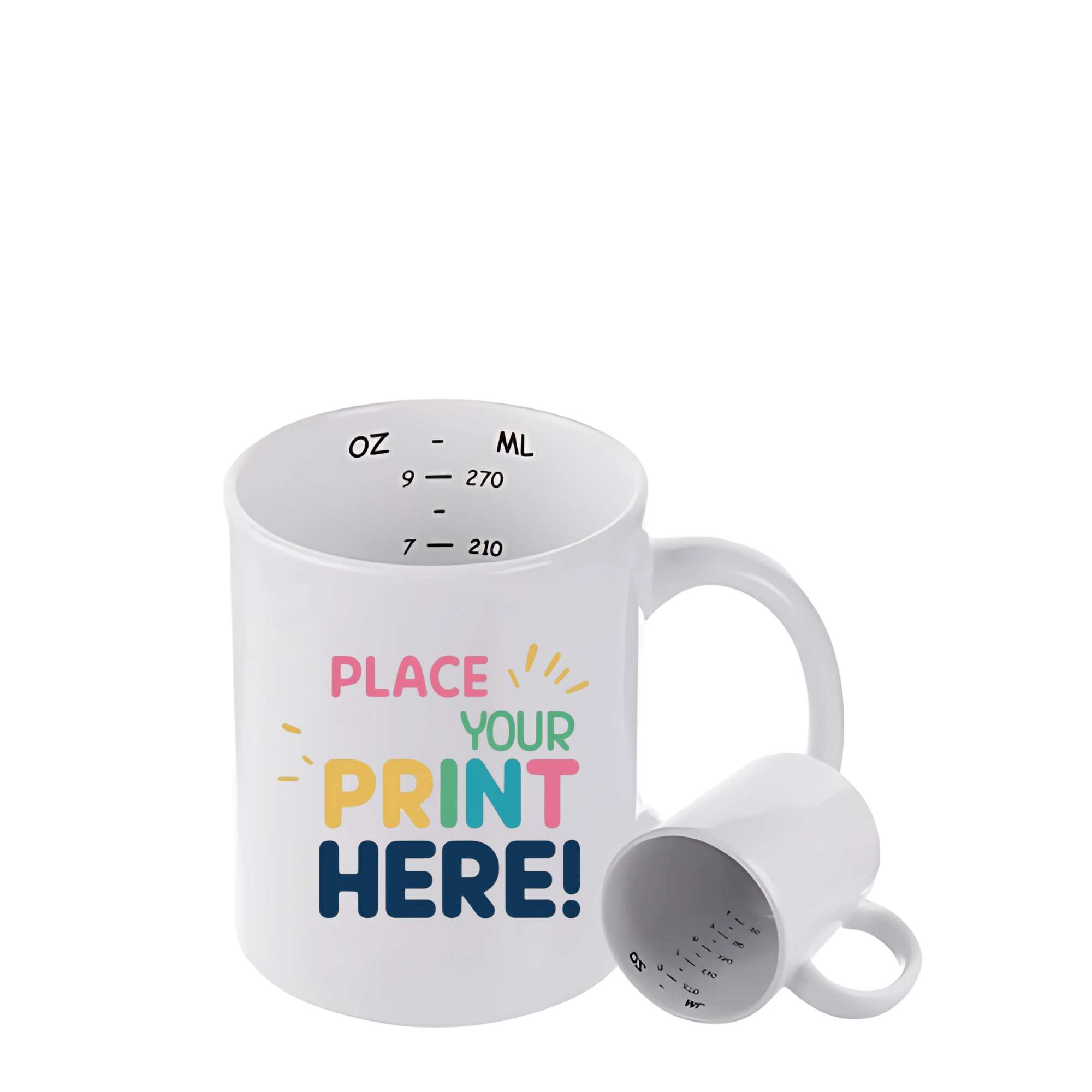 Κούπα Μετρητής κεραμική 270ml