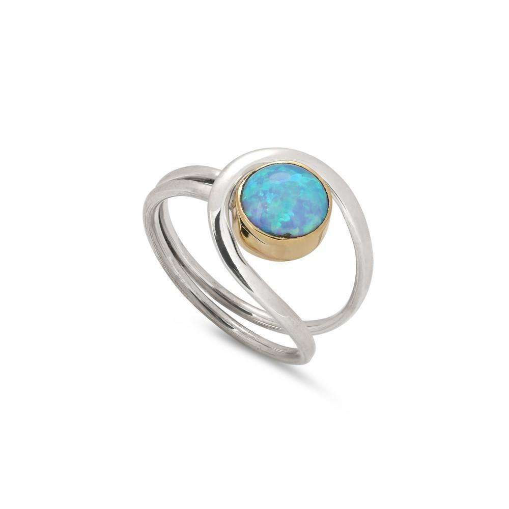 OPAL LOOPED RING