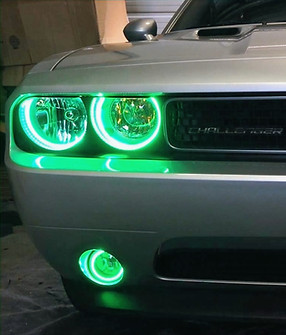 dodge challenger headlight halo ccfl_edi