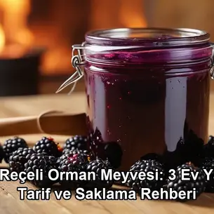 Bolu reçeli orman meyvesi - Bolu Dağı İbrahimin Yeri