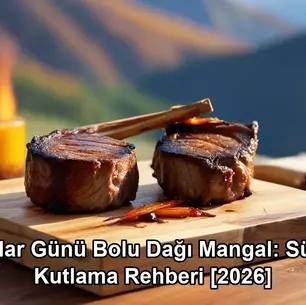 Babalar Günü Bolu Dağı mangal - Bolu Dağı İbrahimin Yeri