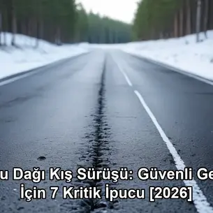 Bolu Dağı kış sürüşü - kapak görseli