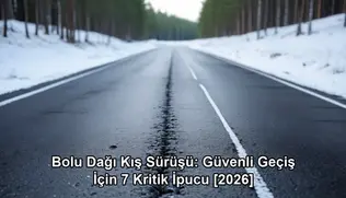 Bolu Dağı kış sürüşü - kapak görseli