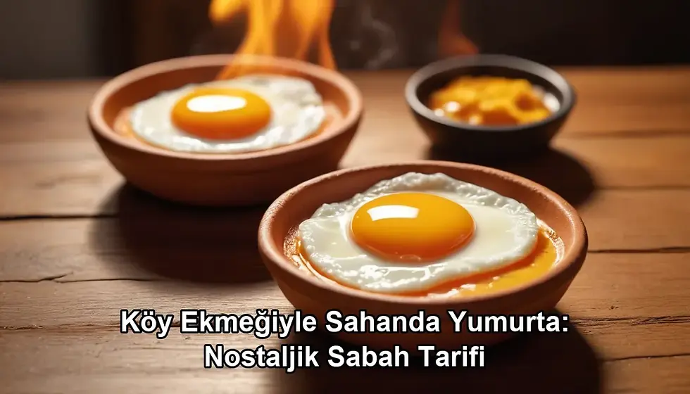 sahanda yumurta tarifi - kapak görseli
