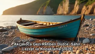 Akçakoca gezi rehberi Düzce - sahil manzarası