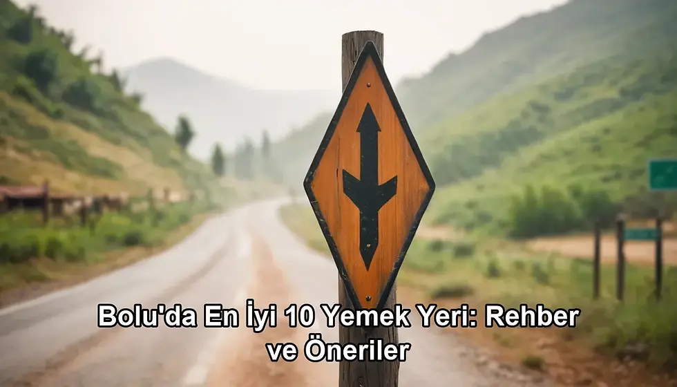 Bolu en iyi yemek yeri 10 - Bolu Dağı İbrahimin Yeri
