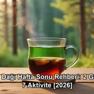 Bolu Dağı hafta sonu - kapak görseli