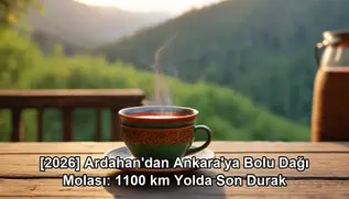 Ardahan Ankara yolunda Bolu mola - Bolu Dağı İbrahimin Yeri