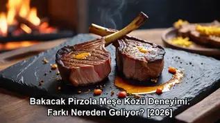 Bakacak pirzola meşe közü - İbrahimin Yeri kuzu pirzola