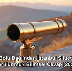 Bolu Dağı İstanbul silueti görülür mü - kapak görseli