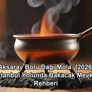 Aksaray Bolu Dağı mola - Bakacak Mevkii et mangal