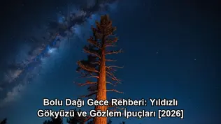 Bolu Dağı gece - kapak görseli