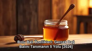 Bolu balı özellikleri - kapak görseli
