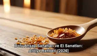 Bolu ahşap sanatları el sanatları - kapak görseli