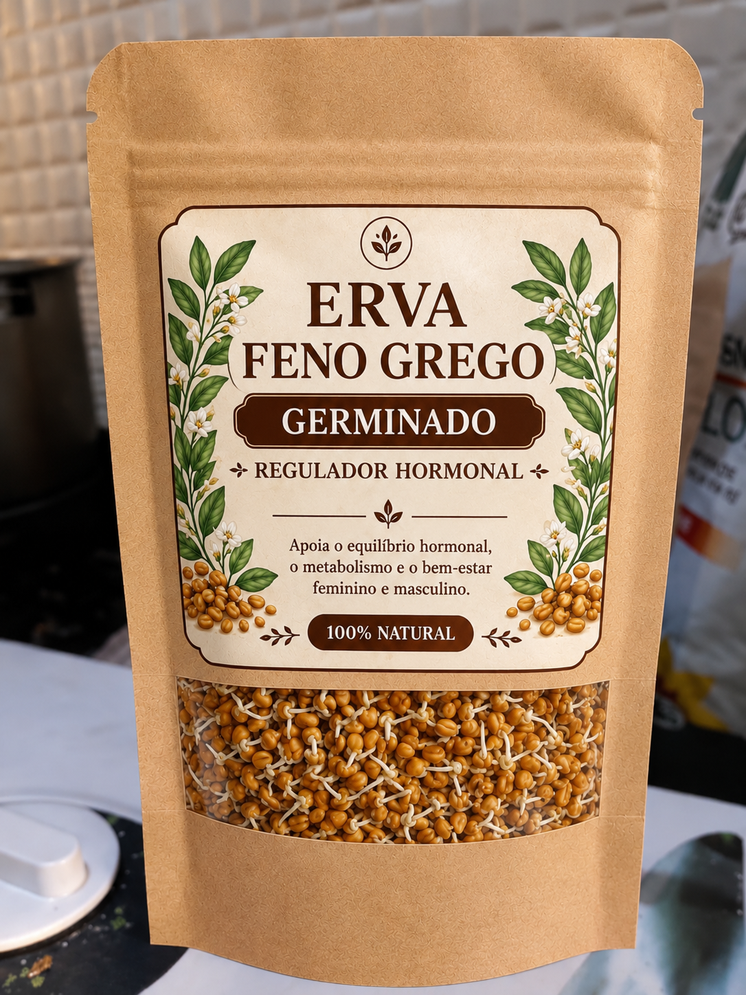 Feno grego germinado 60 g