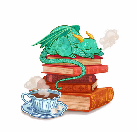 Маленький дракончик для оглавления.