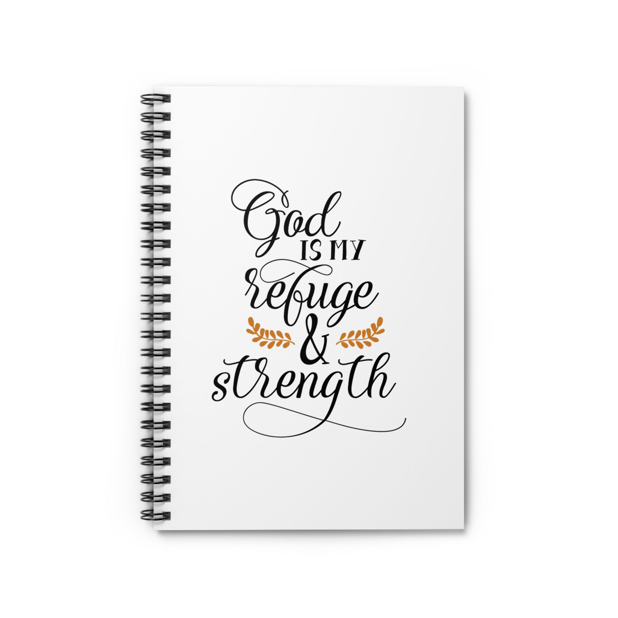 Divine Refuge – Spiritual Calligraphy Notebook (Daily Writing)
