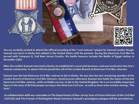 "Lauding the last veteran"